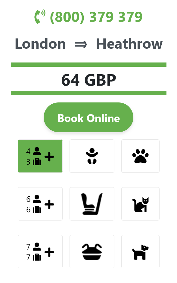 Booking intro screen